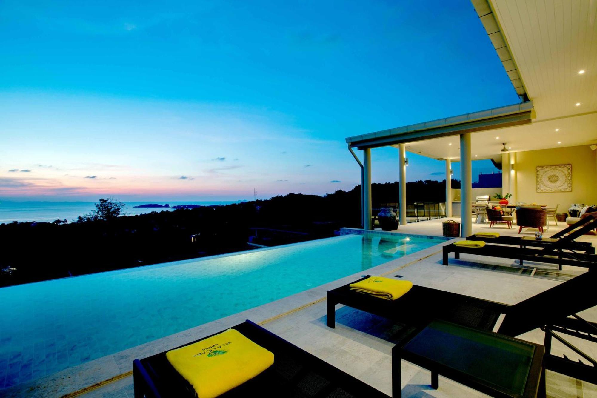 Sunset Estates - Samui Luxury Villas Choeng Mon المظهر الخارجي الصورة