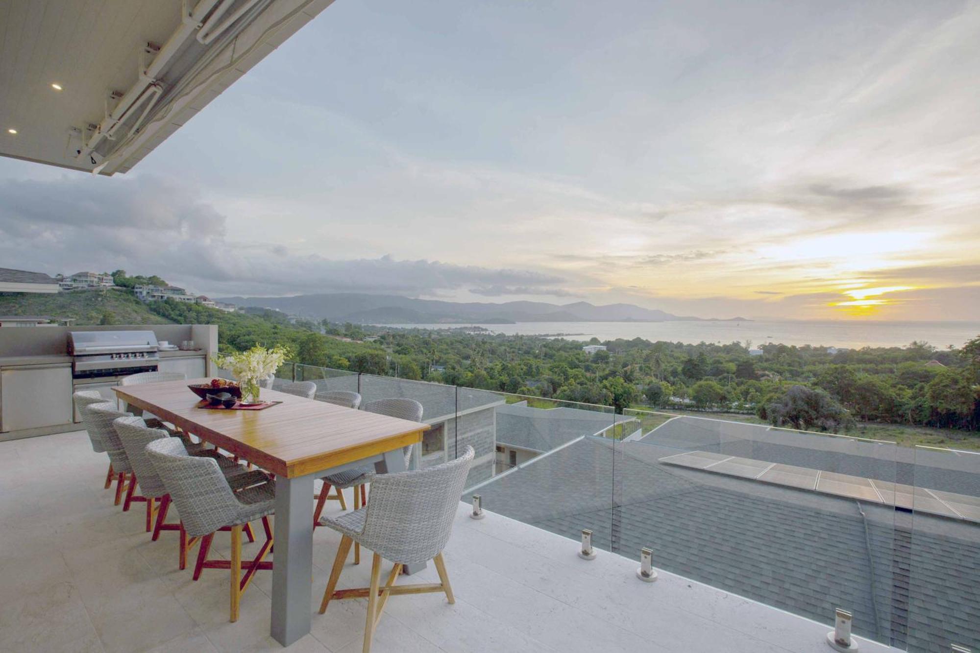 Sunset Estates - Samui Luxury Villas Choeng Mon المظهر الخارجي الصورة