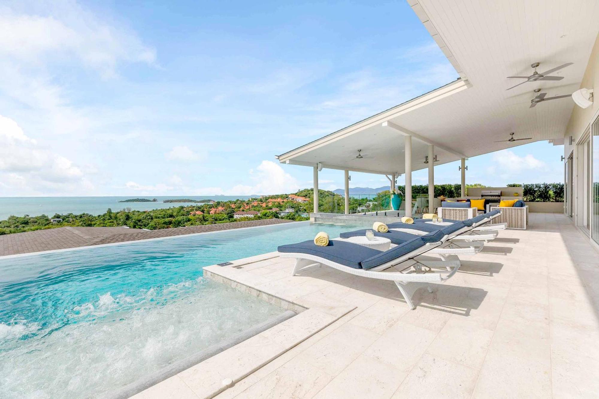 Sunset Estates - Samui Luxury Villas Choeng Mon المظهر الخارجي الصورة